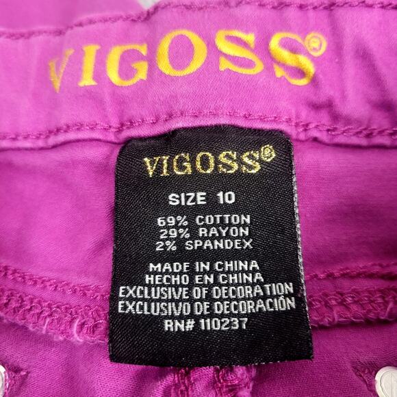 Vigoss The Jagger Skinny Girl’s Jegging Pants Size 10 - Picture 4 of 7